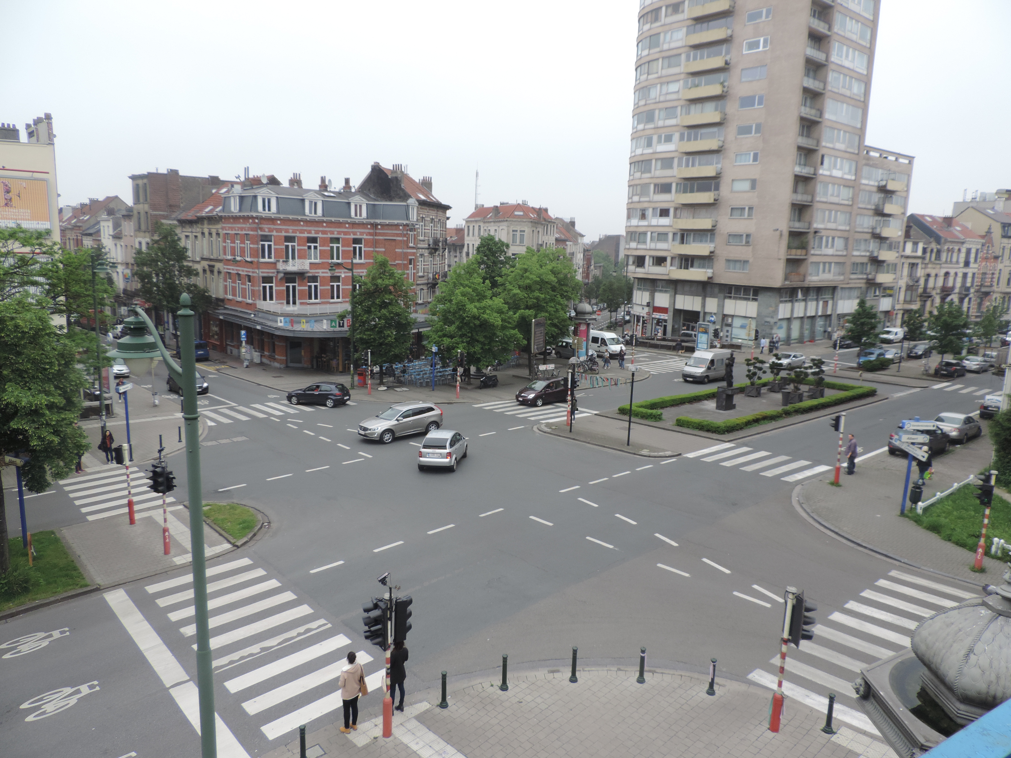 Albertplein en verbindingen